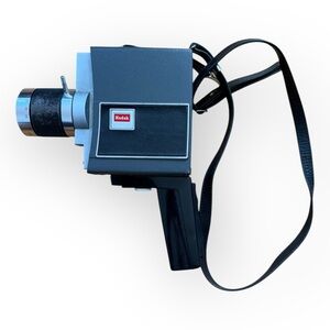 Vintage Kodak Electric 8 Movie Camera W/ Handle And Strap • Untested